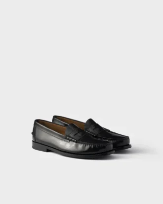 Mocasines de piel cepillada