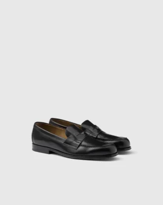 Mocasines de piel cepillada