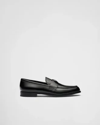 Mocasines de piel cepillada