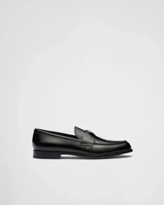 Mocasines de piel cepillada