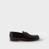 Mocasines de piel cepillada Mocasines de piel cepillada
