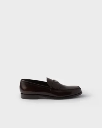 Mocasines de piel cepillada