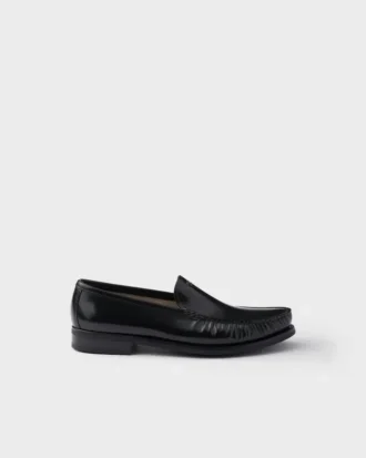 Mocasines de piel cepillada