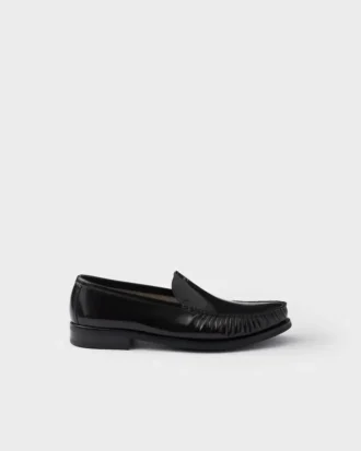 Mocasines de piel cepillada
