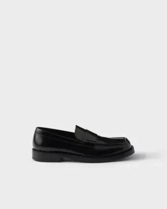 Mocasines de piel cepillada