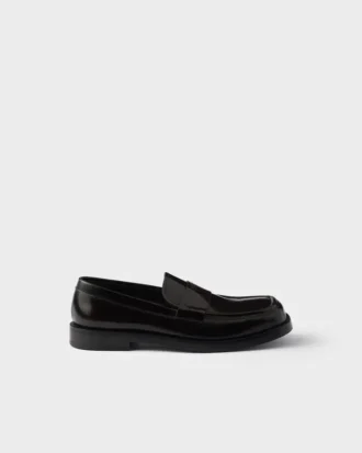 Mocasines de piel cepillada