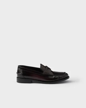 Mocasines de piel cepillada