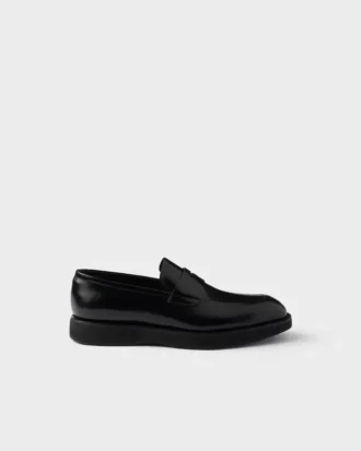 Mocasines de piel cepillada