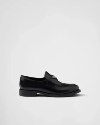 Mocasines de piel cepillada