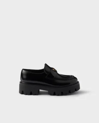 Mocasines de piel cepillada