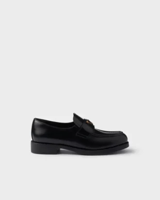 Mocasines de piel cepillada
