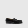 Mocasines de piel cepillada
