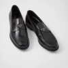 Mocasines de piel cepillada Mocasines de piel cepillada