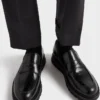 Mocasines de piel cepillada Mocasines de piel cepillada