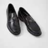 Mocasines de piel cepillada Mocasines de piel cepillada