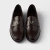 Mocasines de piel cepillada Mocasines de piel cepillada
