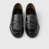 Mocasines de piel cepillada
