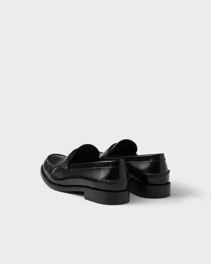 Mocasines de piel cepillada Mocasines de piel cepillada