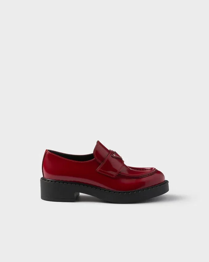 Mocasines de piel cepillada color Chocolate Mocasines de piel cepillada color Chocolate