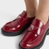 Mocasines de piel cepillada color Chocolate Mocasines de piel cepillada color Chocolate