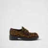 Mocasines de piel estampada color Chocolate Mocasines de piel estampada color Chocolate