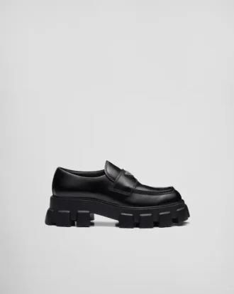 Mocasines Monolith de piel cepillada