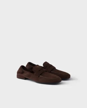 Mocasines Shuffle de ante envejecido
