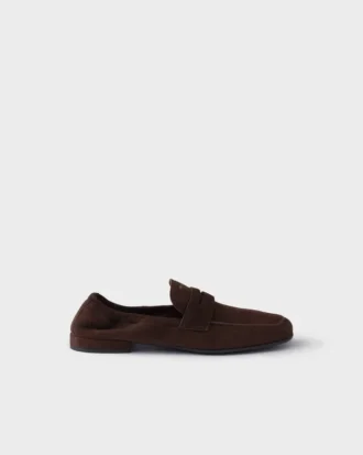 Mocasines Shuffle de ante envejecido
