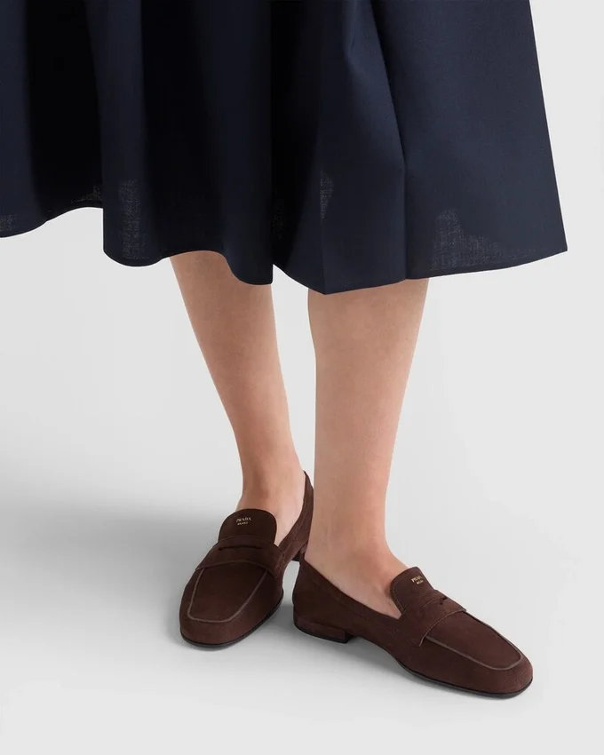 Mocasines Shuffle de ante envejecido Mocasines Shuffle de ante envejecido