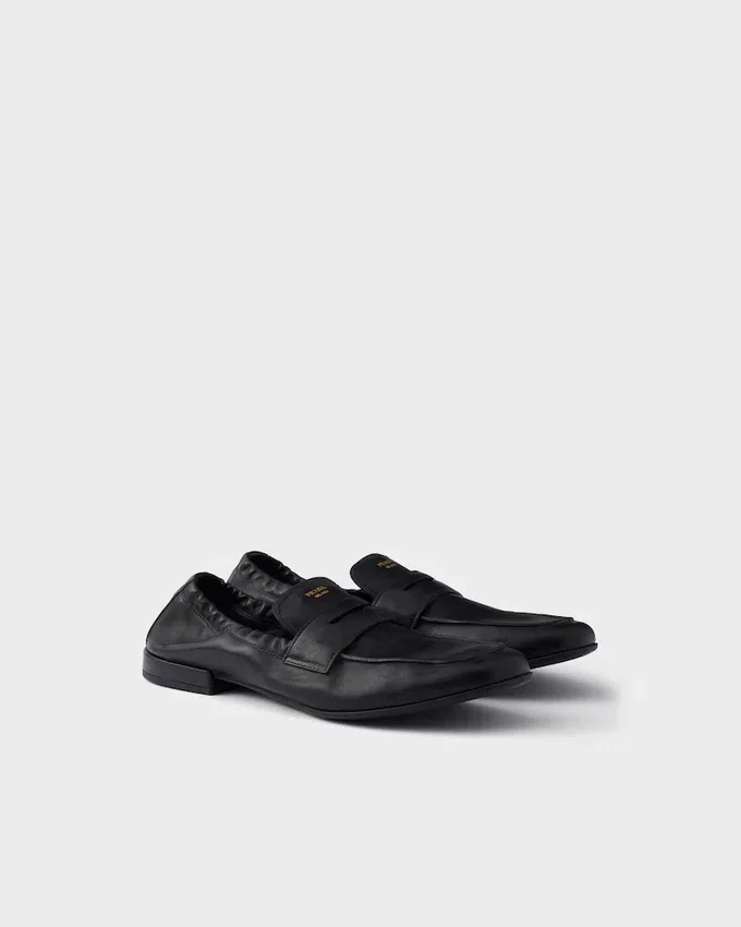 Mocasines Shuffle de piel envejecida Mocasines Shuffle de piel envejecida