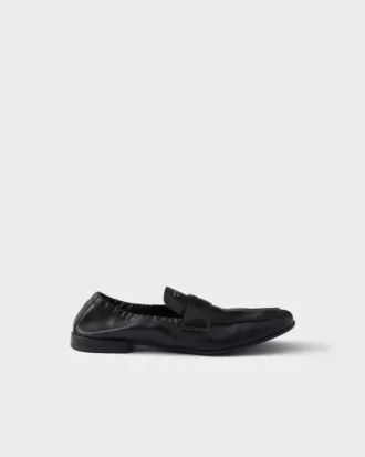 Mocasines Shuffle de piel envejecida