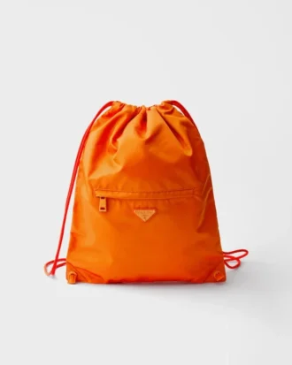 Mochila con cordón de Re-Nylon Mochila con cordón de Re-Nylon