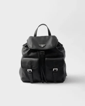 Mochila de piel mediana