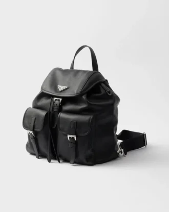 Mochila de piel mediana