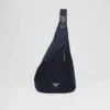 Mochila de Re-Nylon y piel Mochila de Re-Nylon y piel