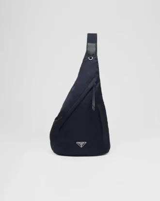 Mochila de Re-Nylon y piel