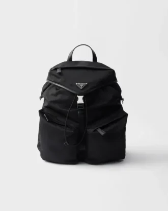 Mochila de Re-Nylon y piel