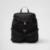 Mochila de Re-Nylon y piel Mochila de Re-Nylon y piel