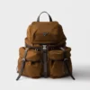 Mochila de Re-Nylon y piel Mochila de Re-Nylon y piel