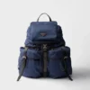 Mochila de Re-Nylon y piel Mochila de Re-Nylon y piel