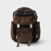 Mochila de Re-Nylon y piel Mochila de Re-Nylon y piel