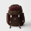 Mochila de Re-Nylon y piel Mochila de Re-Nylon y piel