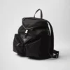 Mochila de Re-Nylon y piel Mochila de Re-Nylon y piel