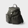 Mochila de Re-Nylon y piel Mochila de Re-Nylon y piel