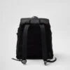 Mochila de Re-Nylon y piel Mochila de Re-Nylon y piel