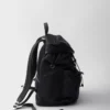 Mochila de Re-Nylon y piel Mochila de Re-Nylon y piel