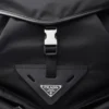 Mochila de Re-Nylon y piel Mochila de Re-Nylon y piel