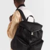 Mochila de Re-Nylon y piel Mochila de Re-Nylon y piel