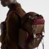 Mochila de Re-Nylon y piel Mochila de Re-Nylon y piel