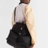 Mochila de Re-Nylon y piel Mochila de Re-Nylon y piel